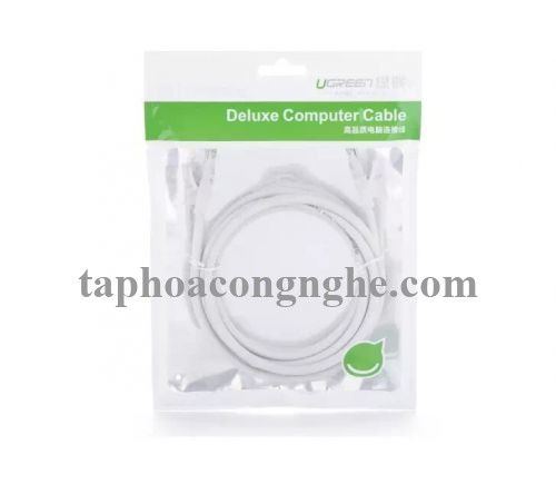 Ugreen 20176 3M màu Trắng Cáp Mạng Lan Cat6 UTP NW102 30020176